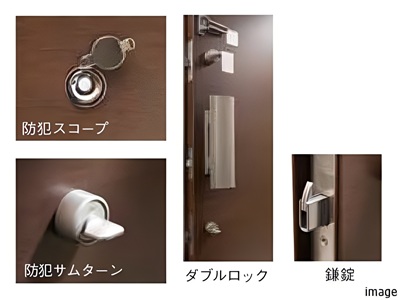 玄関ドアのセキュリティ｜ザ・パークハウス西新宿タワー60